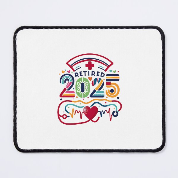 Item preview, Retired Nurse 2025 Proud Retirement Year designed and sold by IT-Express.
