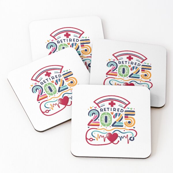 Item preview, Retired Nurse 2025 Proud Retirement Year designed and sold by IT-Express.