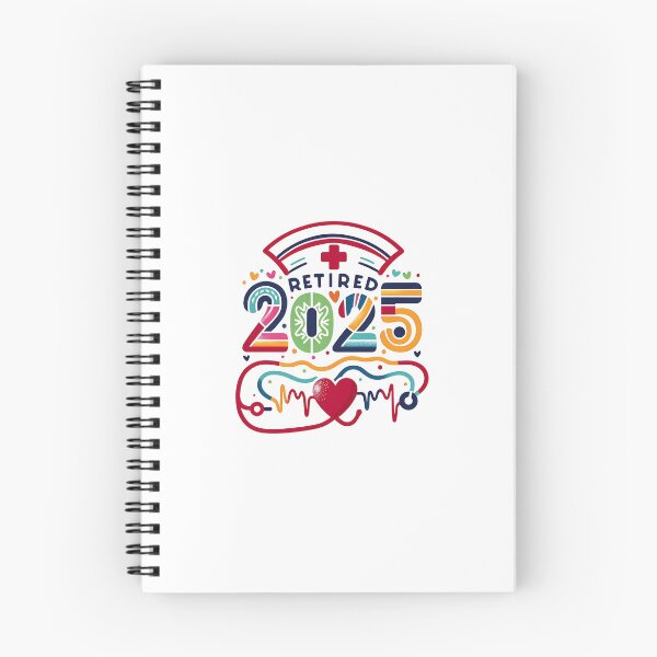 Item preview, Retired Nurse 2025 Proud Retirement Year designed and sold by IT-Express.