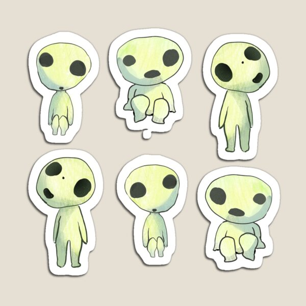 Item preview, Kodama princess mononoke designed and sold by Cozesign.
