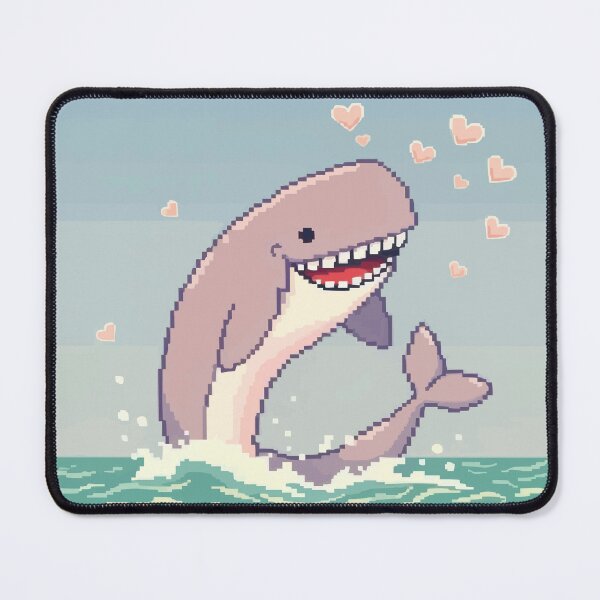 Item preview, Pixel Whale A Majestic Leap designed and sold by NaturePixel.