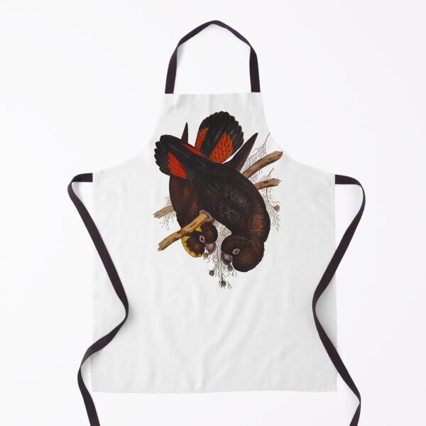 Item preview, Cockatoo Feast designed and sold by VintageArtByIda.