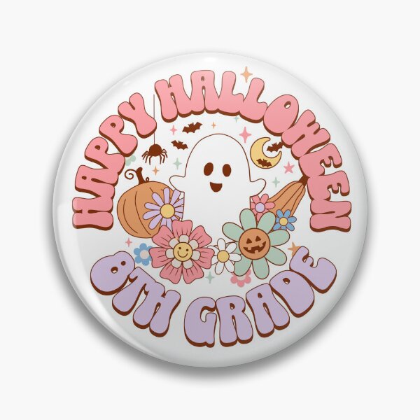 Item preview, Happy Halloween 8th Grade | Halloween School designed and sold by NuttySqueaky.