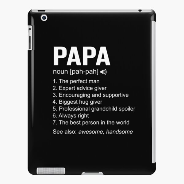 Papa Definition Father's Day Gift Cool Dad Meaning
