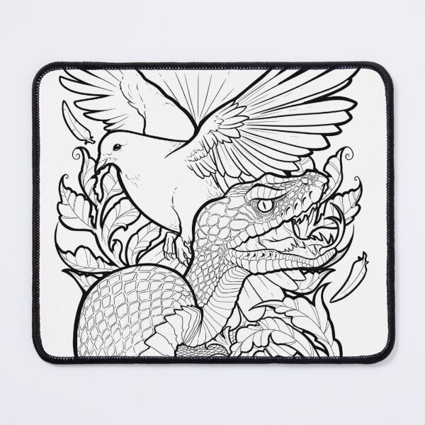Item preview, Doves and Serpents Christian Bible Quote designed and sold by PhyrexiaB.
