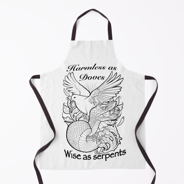 Item preview, Doves and Serpents Christian Bible Quote designed and sold by PhyrexiaB.