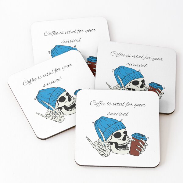 Item preview, Winter Skull Coffee Drink designed and sold by Dougall5150.