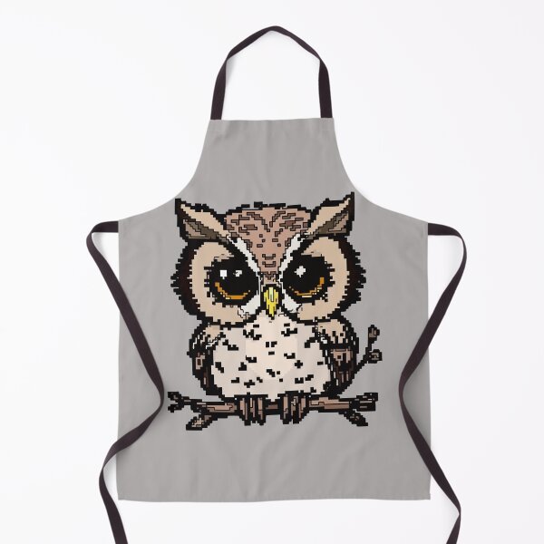 Item preview, Pixel Tawny Owl designed and sold by NaturePixel.