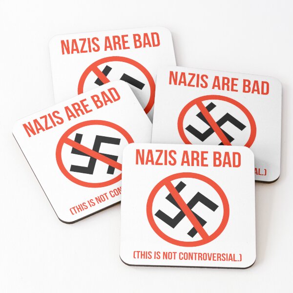 Item preview, Nazis are bad.  designed and sold by Rachel the Artist .