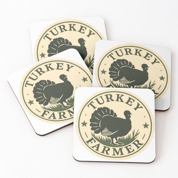 Item preview, Official Turkey Farmer Logo Coin Design designed and sold by EmeraldCauldren.