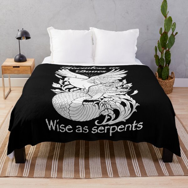 Item preview, Doves and Serpents Christian Bible Verse designed and sold by PhyrexiaB.