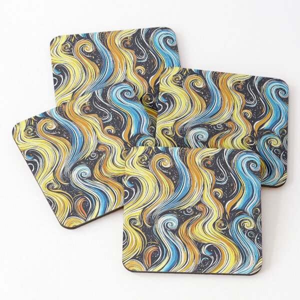 Item preview, Psychedelic Swirls Pattern designed and sold by HausKatz.