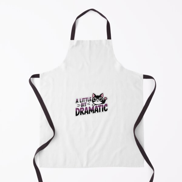 Item preview, "a little bit dramatic" cute girly relatable life quote design designed and sold by flutterfinds.