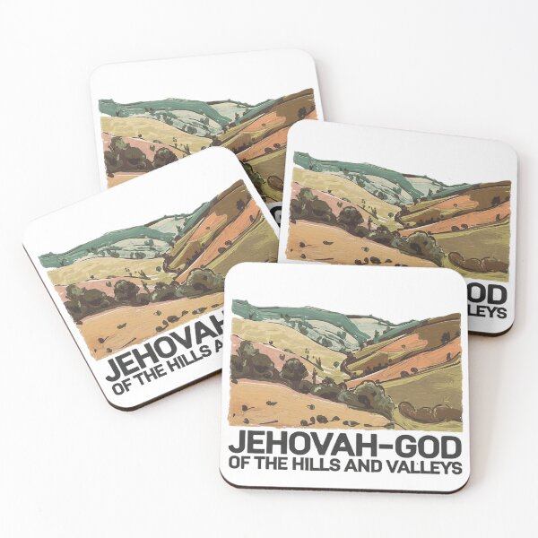 Item preview, Jehovah, God of the Hills and Valleys, 1 Kings 20:28 designed and sold by Faithloveshop.