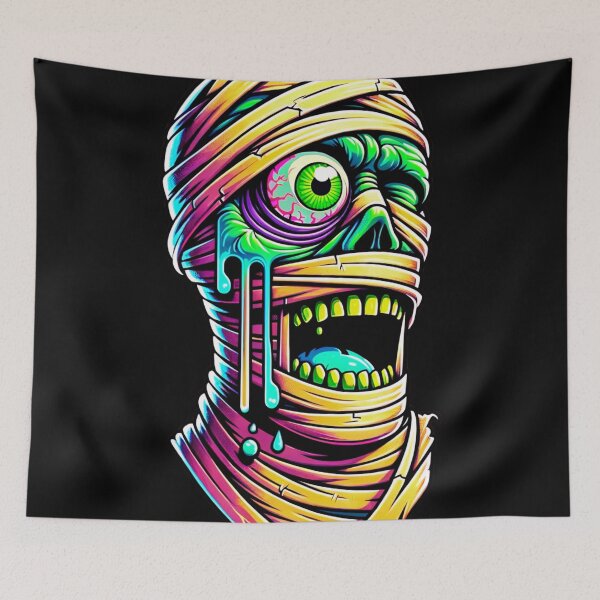Item preview, Slime Mummy – Quirky and Creepy Slime Monster Design designed and sold by BubbleSpy.