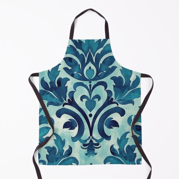 Item preview, Venetian Floral Damask Pattern designed and sold by HausKatz.