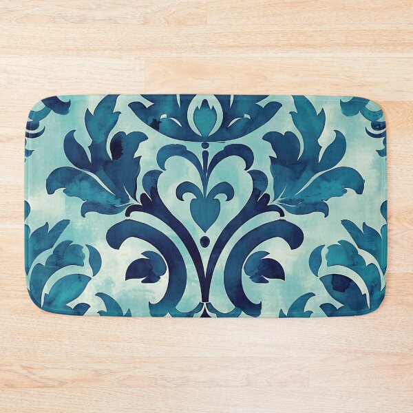 Item preview, Venetian Floral Damask Pattern designed and sold by HausKatz.