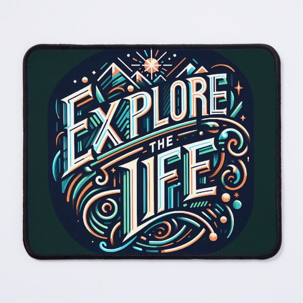 Item preview, Explore the Life, typography designed and sold by maxmaj.