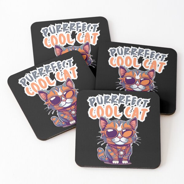 Item preview, Purrrfect Cool Cat Lover designed and sold by ProWittyDesigns.