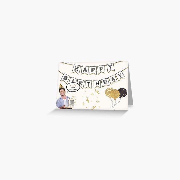 Item preview, It's fi[niall]y your birthday! - Niall Horan designed and sold by iremisqueira.