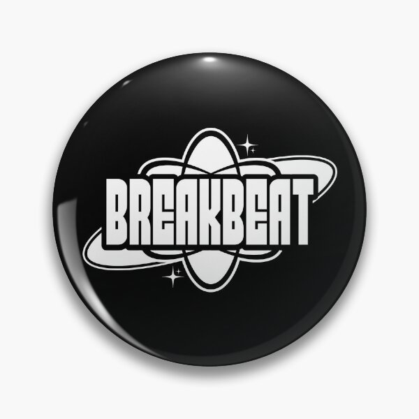Artikelvorschau, BREAKBEAT - Y2K Atom (Weiß) entworfen und verkauft von Discothreadz.