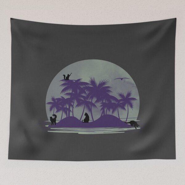 Item preview, Sunrise Cat Island designed and sold by PhatsTheCat.