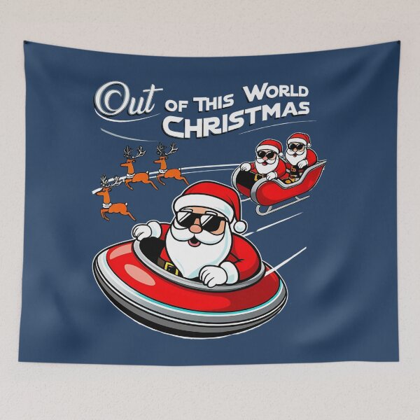 Item preview, Out of This World Christmas – Funny Santa designed and sold by M22--.