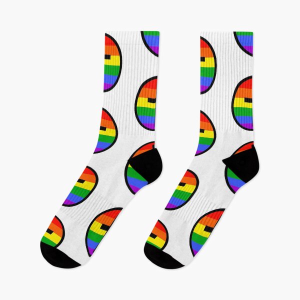 Item preview, Rainbow flag with Christian cross  designed and sold by Rachel the Artist .