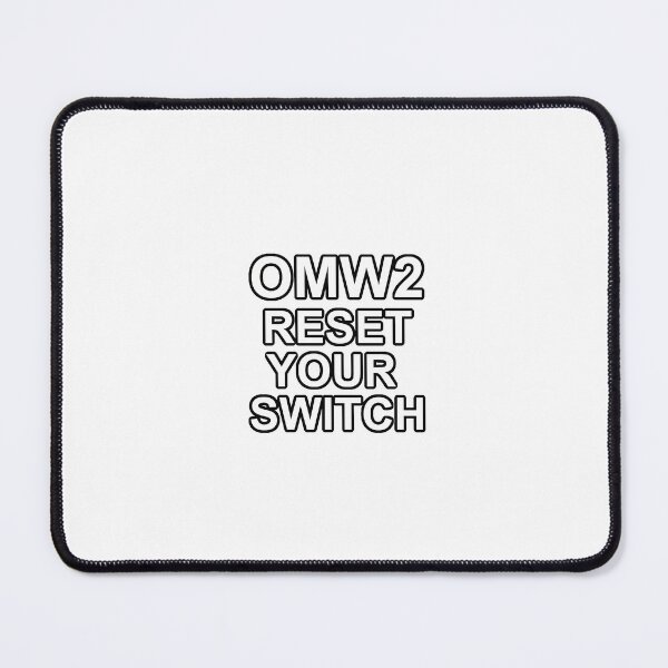 Item preview, OMW2 Reset Your Switch Bumper Sticker designed and sold by hackersticker.