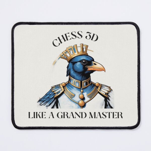 Item preview, Chess 3D Like a Grand Master GM017 designed and sold by R-Marc-Designs.