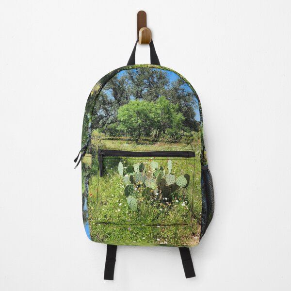 Item preview, Cactus Among the Wildflowers designed and sold by ACastilloArt.