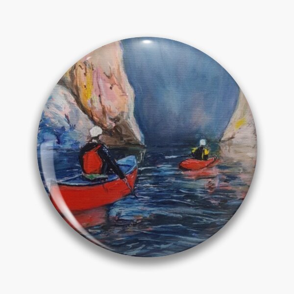 Item preview, Canoeing through the Canyon designed and sold by ChristineDavisArt.