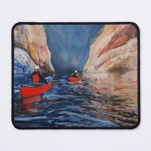 Item preview, Canoeing through the Canyon designed and sold by ChristineDavisArt.