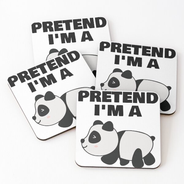 Item preview, Pretend I'm a Panda designed and sold by 87-Aesthetics.