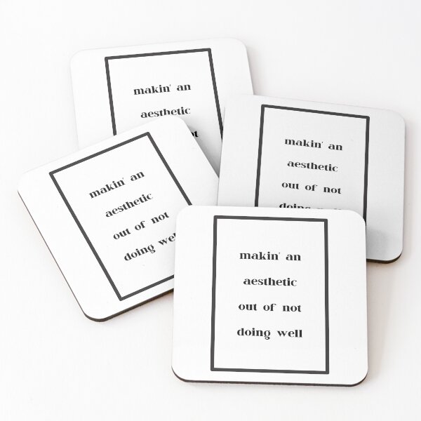 Item preview, makin an aesthetic out of not doing well designed and sold by fangirl33.