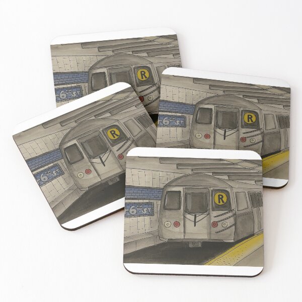 Item preview, NYC R Train designed and sold by SubwaySketched.