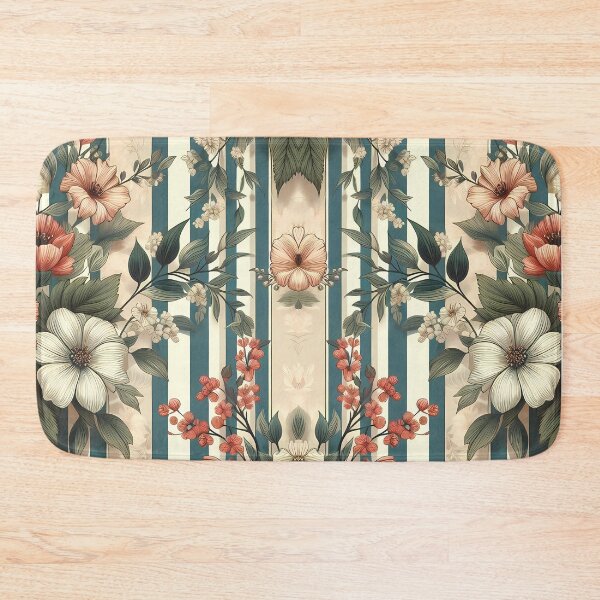 Item preview, Elegant Vintage Botanical Floral Pattern designed and sold by InspireNIgnite.