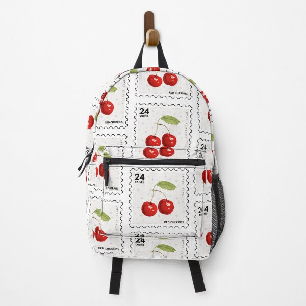 Item preview, Vintage Red Cherries Postage Stamp designed and sold by RabbitK.