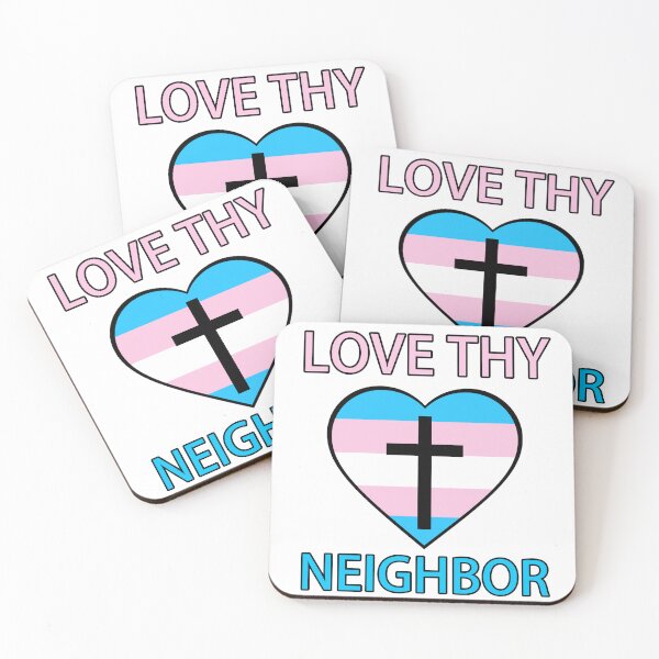 Item preview, Love thy neighbor  designed and sold by Rachel the Artist .