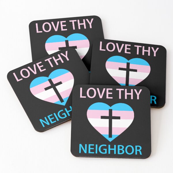 Item preview, Love thy neighbor  designed and sold by Rachel the Artist .