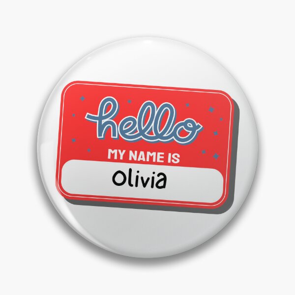 Item preview, Hello My Name Is Olivia designed and sold by babyrage.