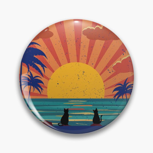 Item preview, Black Sunset Cats  designed and sold by PhatsTheCat.
