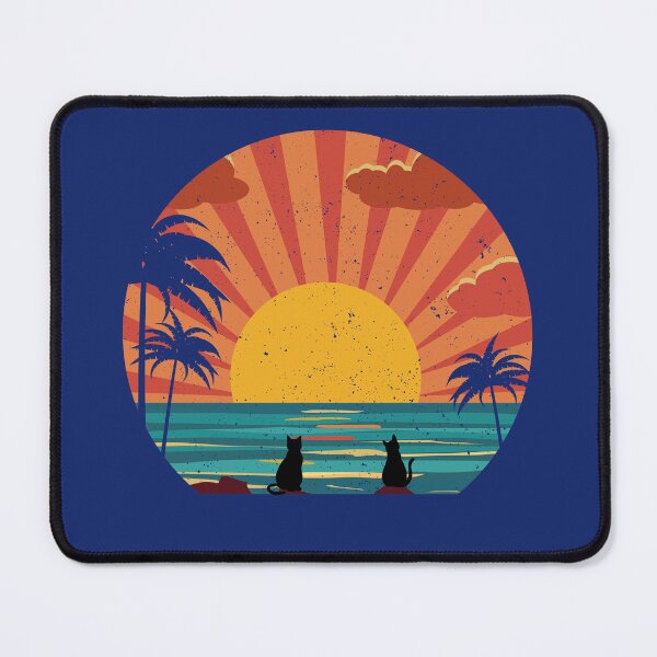 Item preview, Black Sunset Cats designed and sold by PhatsTheCat.