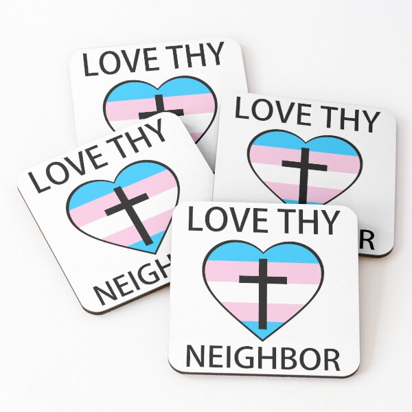 Item preview, Love thy neighbor  designed and sold by Rachel the Artist .