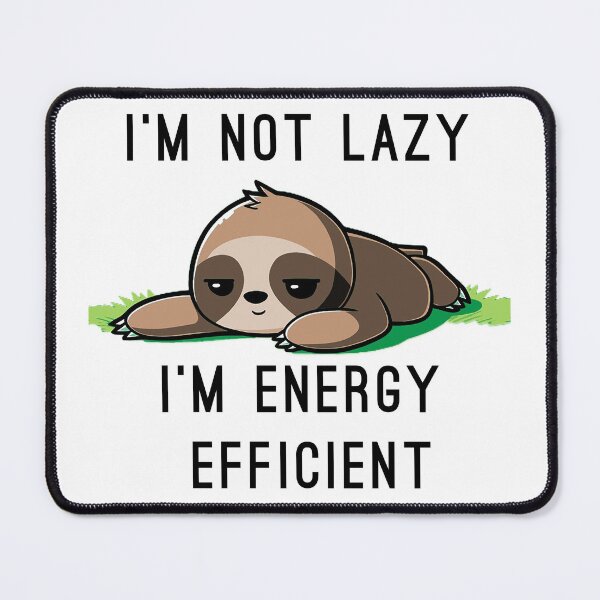 Item preview, Energy efficient sloth designed and sold by imbakrastavac.