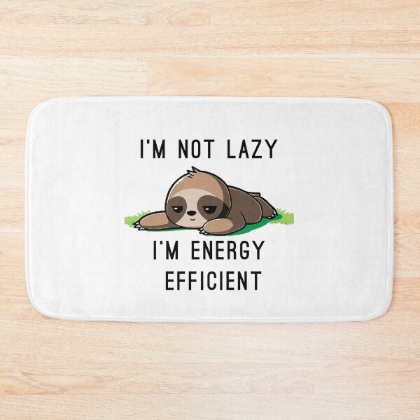 Item preview, Energy efficient sloth designed and sold by imbakrastavac.