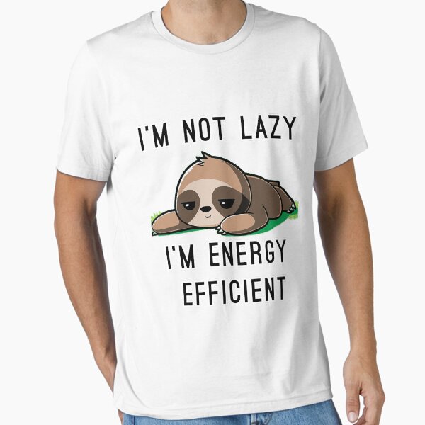 Energy efficient sloth Essential T-Shirt
