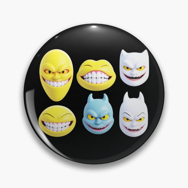 Item preview, Mischievous Emoticon Heads Sticker Pack designed and sold by Rothnaric.