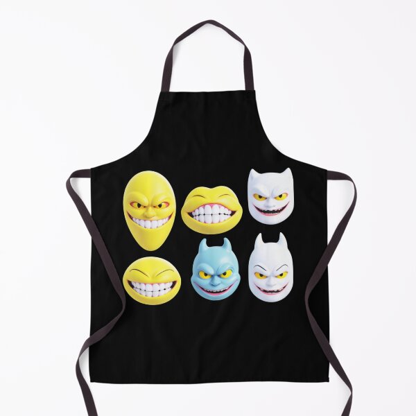 Item preview, Mischievous Emoticon Heads Sticker Pack designed and sold by Rothnaric.