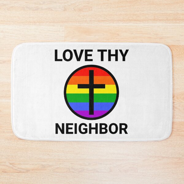 Item preview, Love thy neighbor  designed and sold by Rachel the Artist .